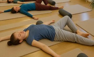 Darstellung von Personen in einer Gruppenstunde