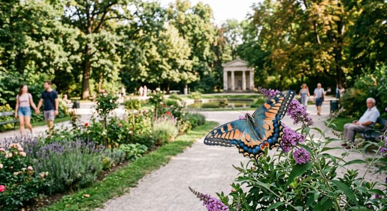 Bewegt im Park 24.8.2026 2 Schmetterling im Park